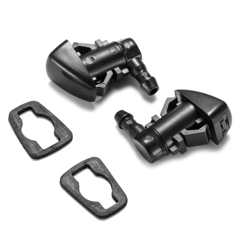 DICOOL 2pcs Windshield Washer Nozzles Fit for 2005-2016 Jeep Grand Cherokee, 2005-2013 Chevy Malibu, 2005-2010 Pontiac G6, 2007-2010 Saturn Aura, Replaces # 55372143AB, 15247800, 55156427AB, 55079049AA - Image 4